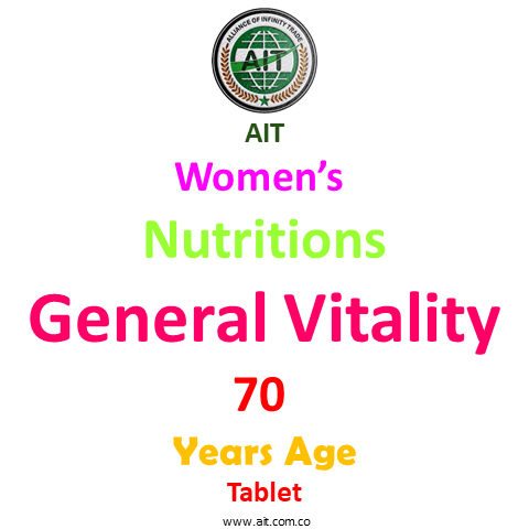 AIT Women’s Nutritions  General Vitality 70 Plus Tablets